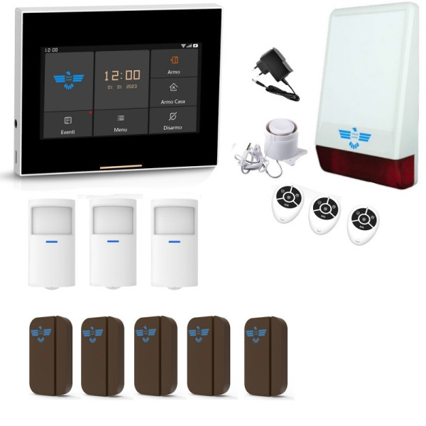 Antifurto Casa Senza Fili Micro Touch "335" brown