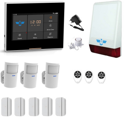 Italian Alarm Antifurto Casa Senza Fili MICRO TOUCH