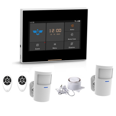 KIt Antifurto MICRO TOUCH Senza Fili gestibile da APP