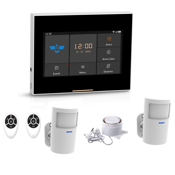 KIt Antifurto MICRO TOUCH Senza Fili gestibile da APP