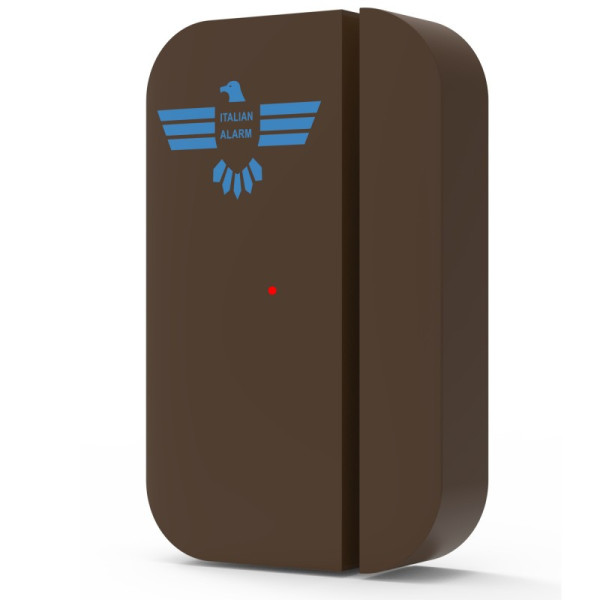 Sensore Magnetico Per Antifurto Micro Touch colore Marrone